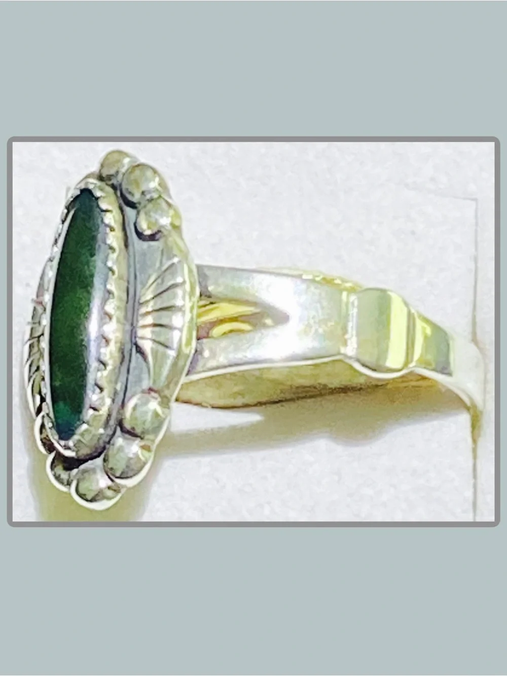 Vintage WMCO Wheeler Sterling Silver Paua Abalone Shell Navajo Style